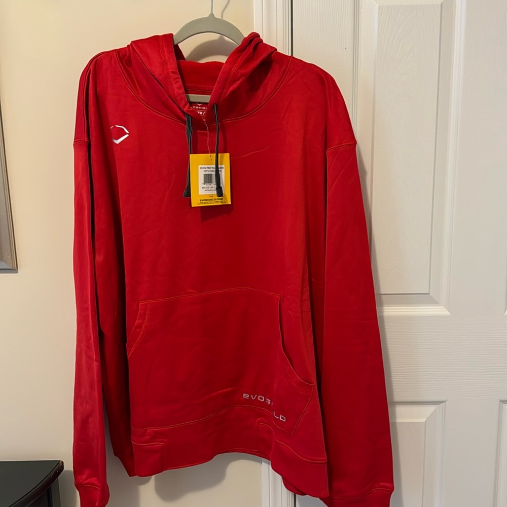 Men’s Red EVOSHIELD Hoodie